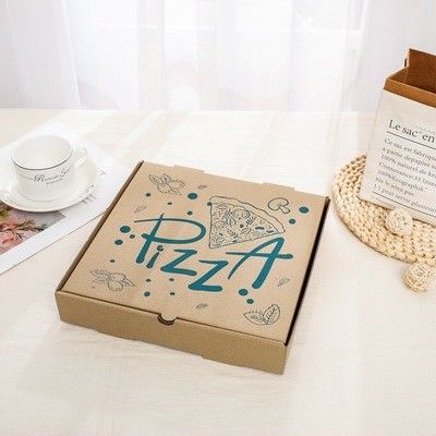 OEM Disposable 12'' 16'' 18'' Pizza Takeaway Boxes Eco Friendly